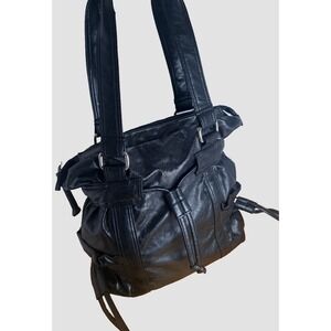 Black Satchel Style Handbag